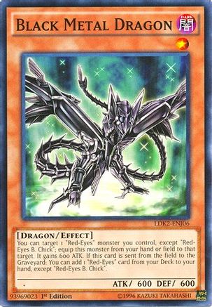 Image of Black Metal Dragon [LDK2-ENJ06] Common