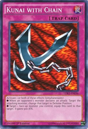 Image of Kunai with Chain [LDK2-ENJ36] Common