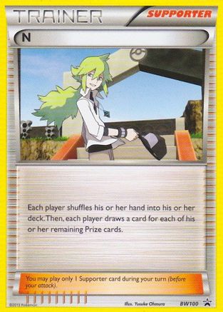 Image of N (BW100) (Battle Arena Deck Exclusive) [Black & White: Black Star Promos]