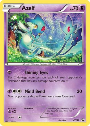 Image of Azelf (XY142) [XY: Black Star Promos]