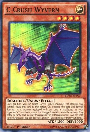 Image of C-Crush Wyvern [SDKS-EN003] Super Rare