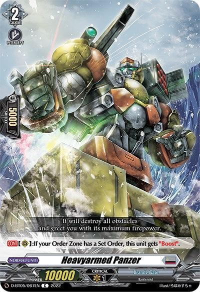 Image of Heavyarmed Panzer (D-BT05/067EN) [Triumphant Return of the Brave Heroes]