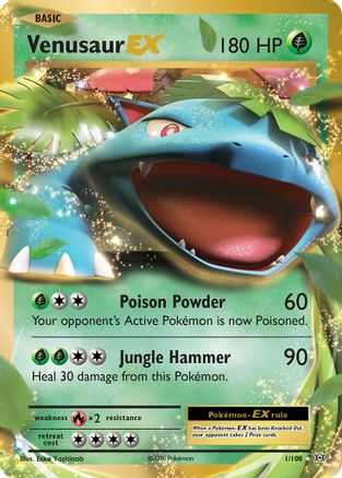 Image of Venusaur EX (1/108) [XY: Evolutions]