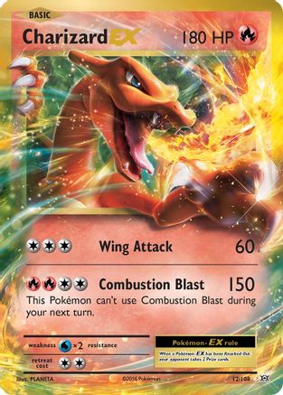 Image of Charizard EX (12/108) [XY: Evolutions]