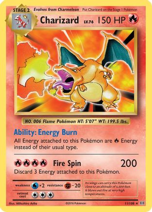 Image of Charizard (11/108) [XY: Evolutions]
