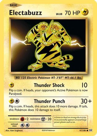 Image of Electabuzz (41/108) [XY: Evolutions]