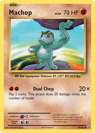 Image of Machop (57/108) [XY: Evolutions]