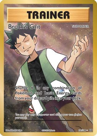 Image of Brock's Grit (107/108) [XY: Evolutions]