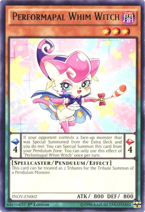 Image of Performapal Whim Witch [INOV-EN002] Rare