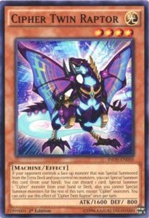 Image of Cipher Twin Raptor [INOV-EN010] Common
