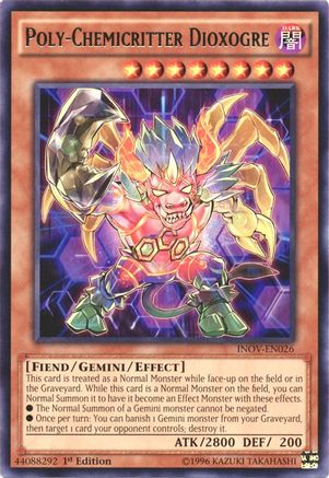 Image of Poly-Chemicritter Dioxogre [INOV-EN026] Rare