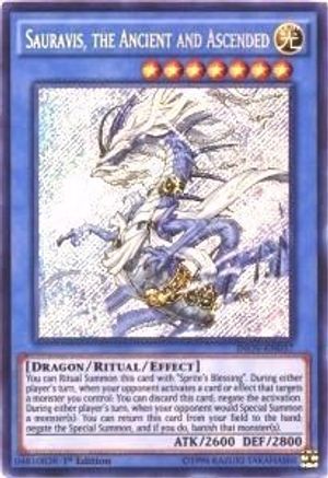 Image of Sauravis, the Ancient and Ascended [INOV-EN037] Secret Rare