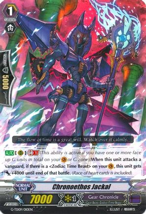 Chronoethos Jackal (G-TD09: TRUE ZODIAC TIME BEASTS)