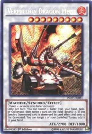 Image of Vermillion Dragon Mech [INOV-EN081] Secret Rare