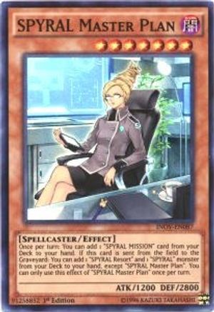 Image of Spyral Master Plan [INOV-EN087] Super Rare