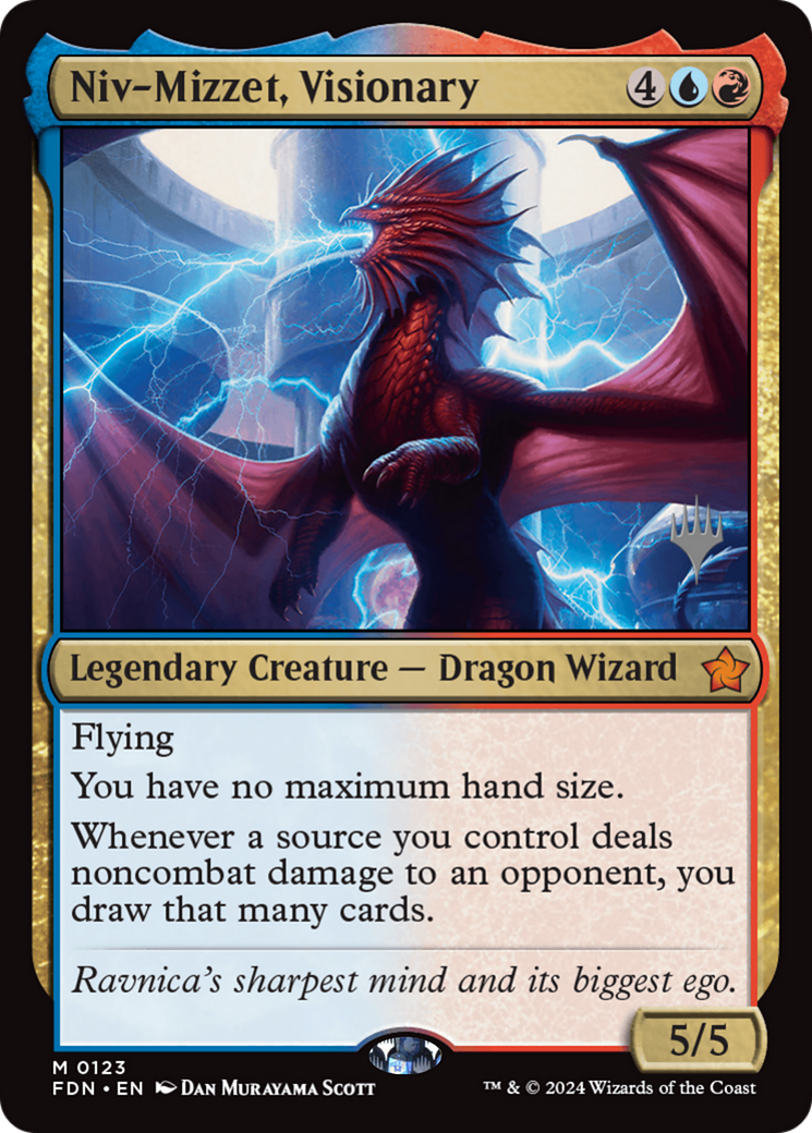 Image of Niv-Mizzet, Visionary (Promo Pack) [Foundations Promos]