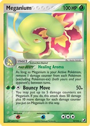 Image of Meganium (9/115) (Theme Deck Exclusive) [EX: Unseen Forces]