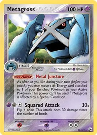 Image of Metagross (11/101) (Theme Deck Exclusive) [EX: Hidden Legends]