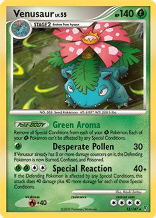 Image of Venusaur (13/147) (Theme Deck Exclusive) [Platinum: Supreme Victors]