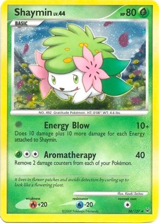Image of Shaymin (38/127) (Theme Deck Exclusive) [Platinum: Base Set]