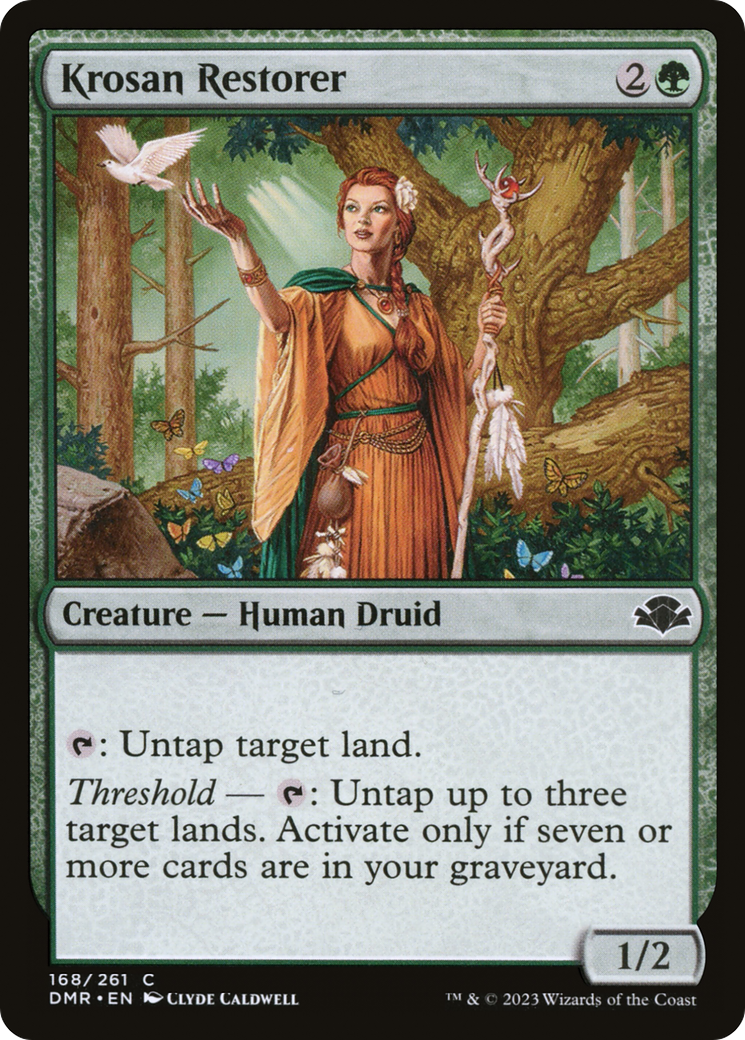 Image of Krosan Restorer [Dominaria Remastered]