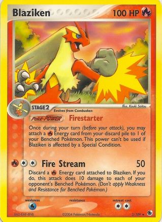 Image of Blaziken (3/109) [EX: Battle Stadium]