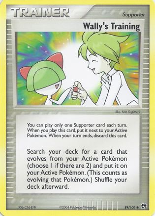 Image of Wally's Training (89/100) [EX: Battle Stadium]