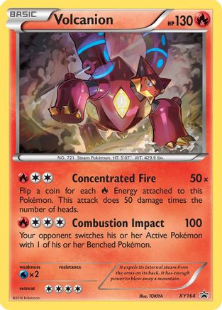 Image of Volcanion (XY164) [XY: Black Star Promos]