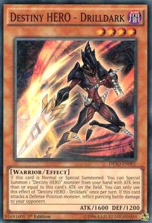 Image of Destiny HERO - Drilldark [DESO-EN001] Super Rare