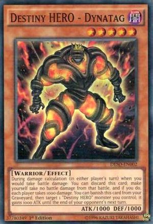 Image of Destiny HERO - Dynatag [DESO-EN002] Super Rare