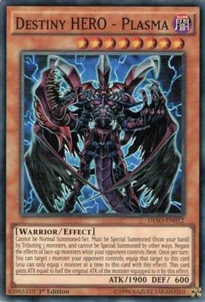 Image of Destiny HERO - Plasma [DESO-EN012] Super Rare