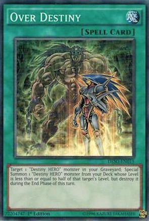 Image of Over Destiny [DESO-EN015] Super Rare