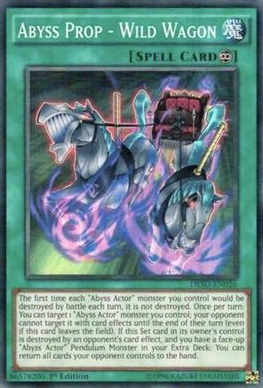 Image of Abyss Prop - Wild Wagon [DESO-EN026] Super Rare