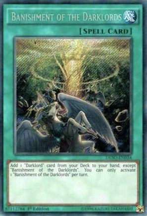 Image of Banishment of the Darklords [DESO-EN034] Secret Rare