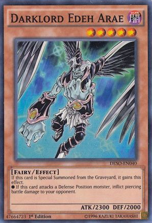 Image of Darklord Edeh Arae [DESO-EN040] Super Rare