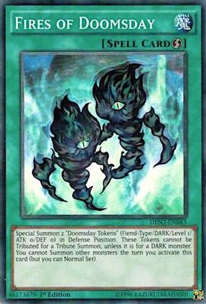 Image of Fires of Doomsday [DESO-EN043] Super Rare