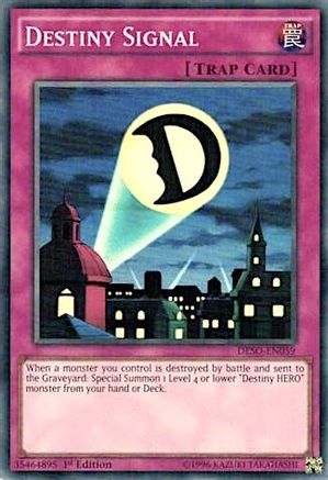 Image of Destiny Signal [DESO-EN059] Super Rare