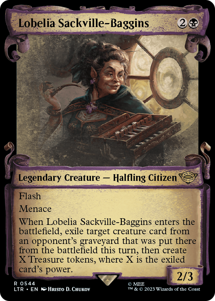 Image of Lobelia Sackville-Baggins [The Lord of the Rings: Tales of Middle-Earth Showcase Scrolls]