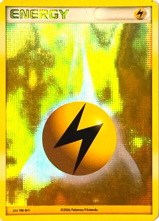 Image of Lightning Energy (2006 2007 League Promo) [League & Championship Cards]