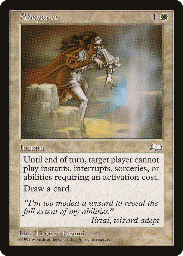 Image of Abeyance [Weatherlight]