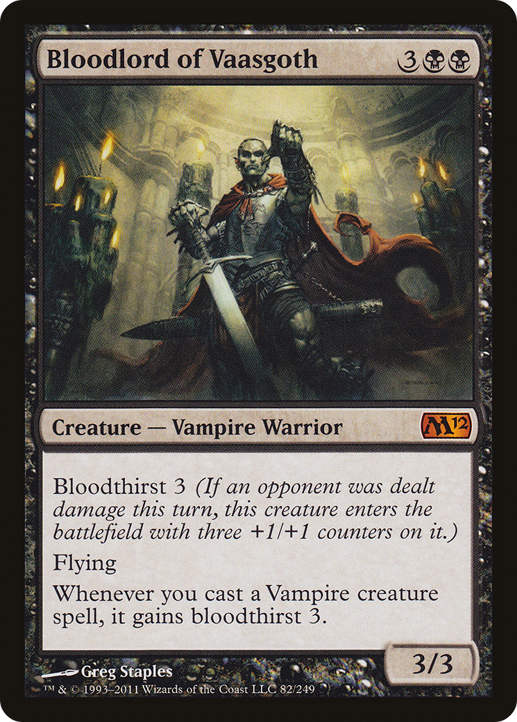 Image of Bloodlord of Vaasgoth [Magic 2012]