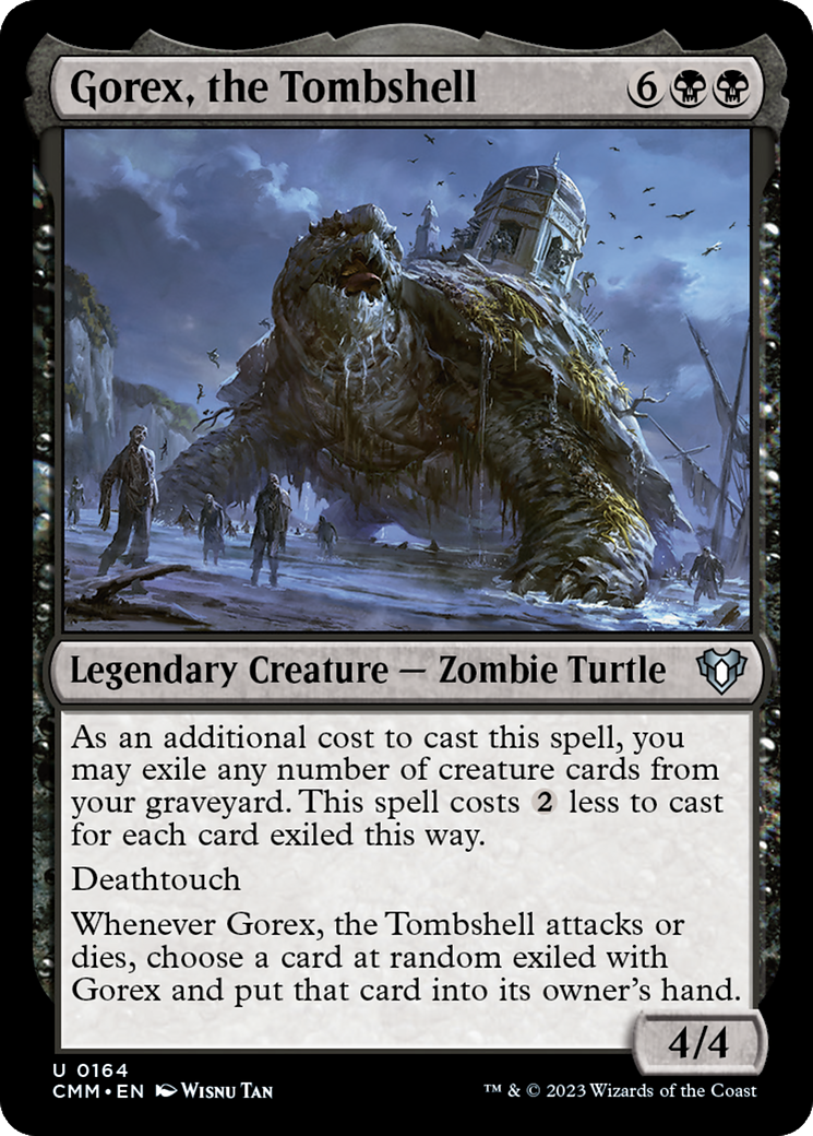 Image of Gorex, the Tombshell [Commander Masters]