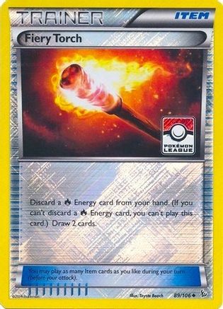 Image of Fiery Torch (89/106) (League Promo) [XY: Flashfire]