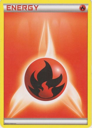 Image of Fire Energy (Unnumbered 2013) (Theme Deck Exclusive) [Unnumbered Energies]