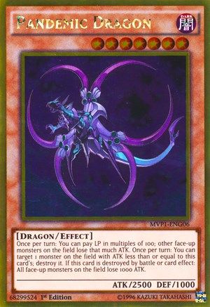 Image of Pandemic Dragon [MVP1-ENG06] Gold Rare
