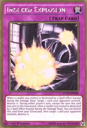 Image of Induced Explosion [MVP1-ENG09] Gold Rare
