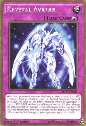 Image of Krystal Avatar [MVP1-ENG11] Gold Rare