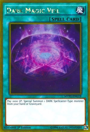 Image of Dark Magic Veil [MVP1-ENG19] Gold Rare