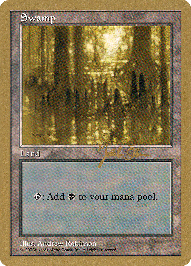 Image of Swamp (js438) (Jakub Slemr) [World Championship Decks 1997]