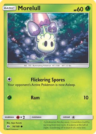 Image of Morelull (16/149) [Sun & Moon: Base Set]